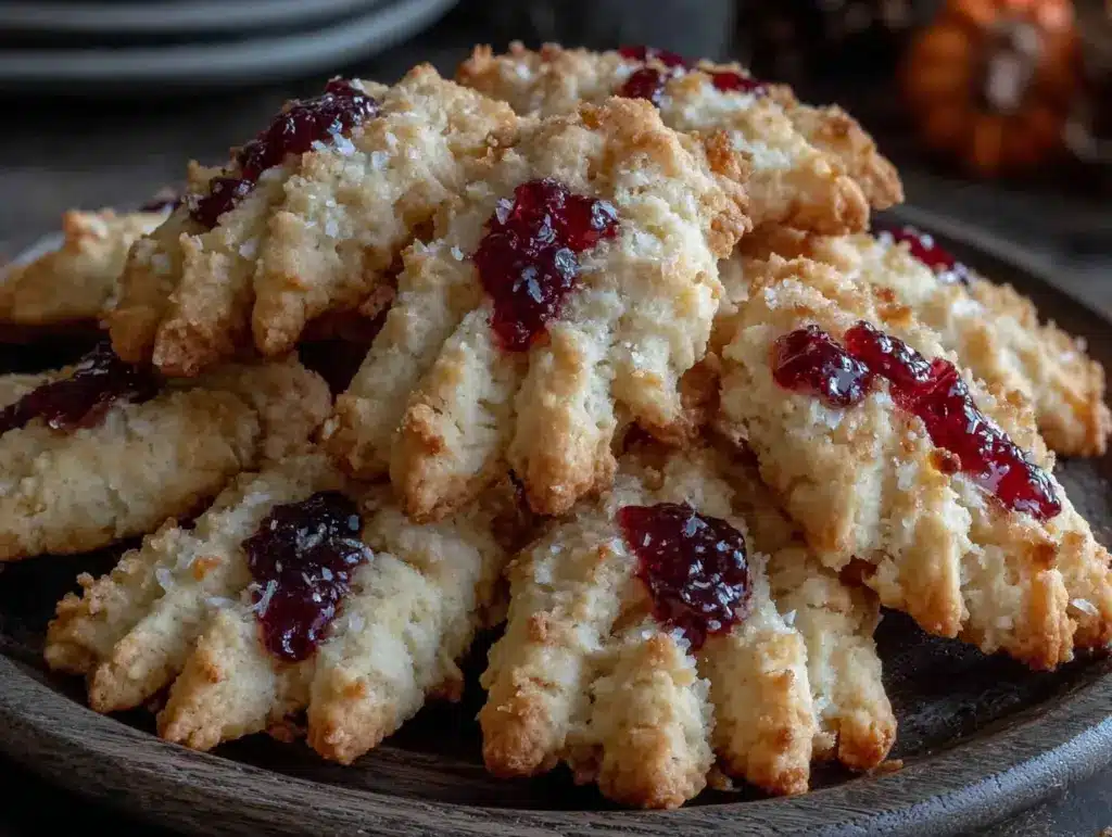 crispy witch finger cookies - featured image