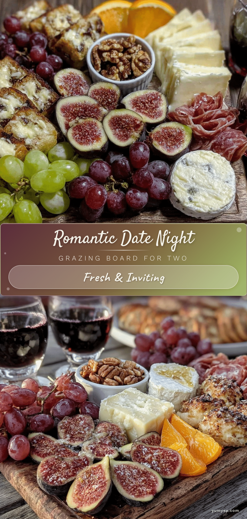 date night grazing board for two recipe