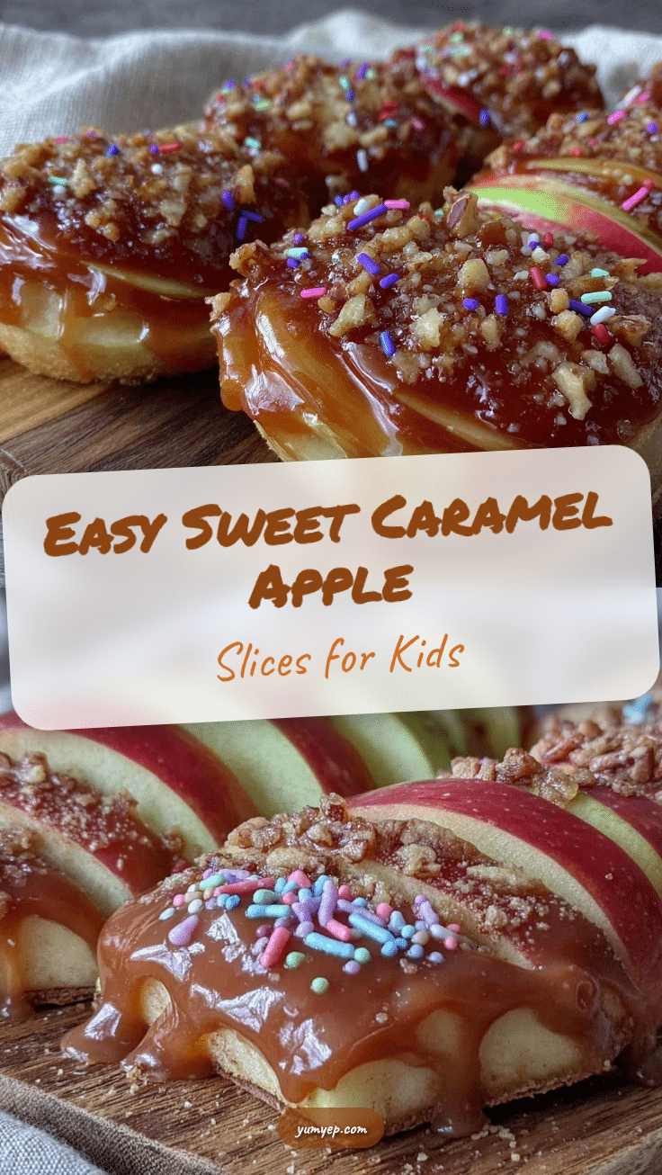 easy caramel apple slices recipe