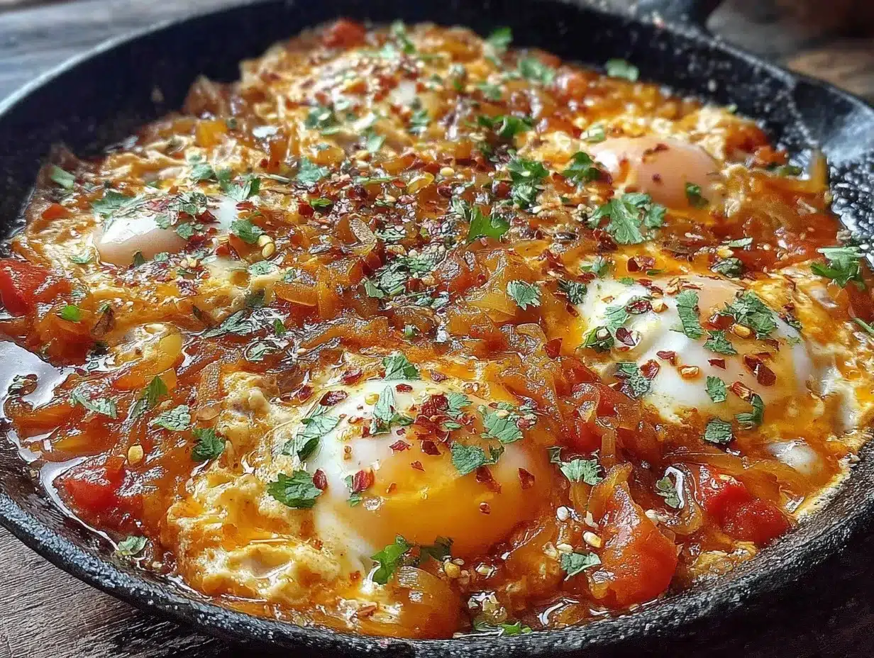 easy spiced shakshuka preparation steps