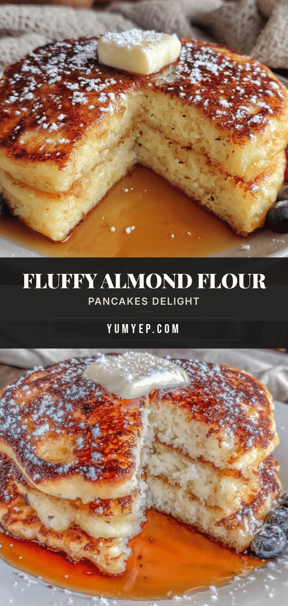 fluffy almond flour pancakes recipe