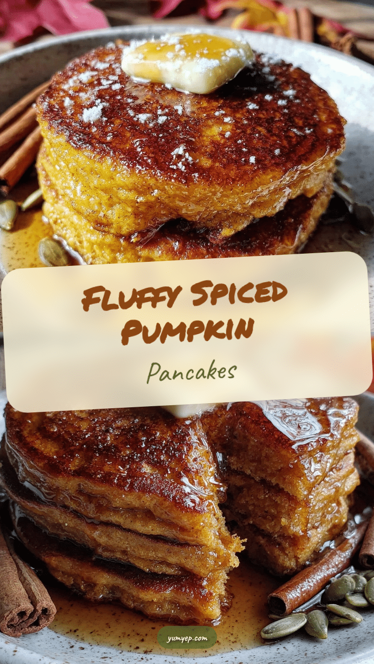 fluffy spiced pumpkin pancakes recipe