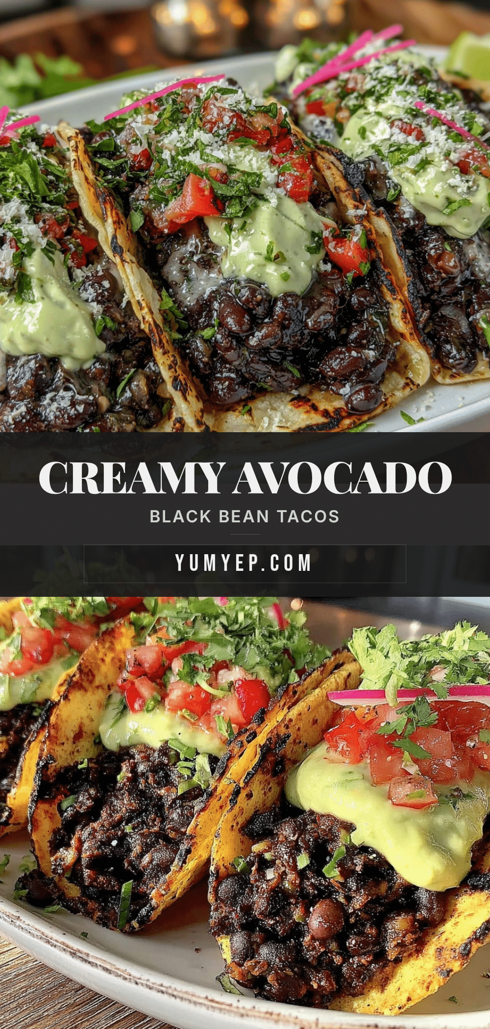 fresh black bean tacos recipe