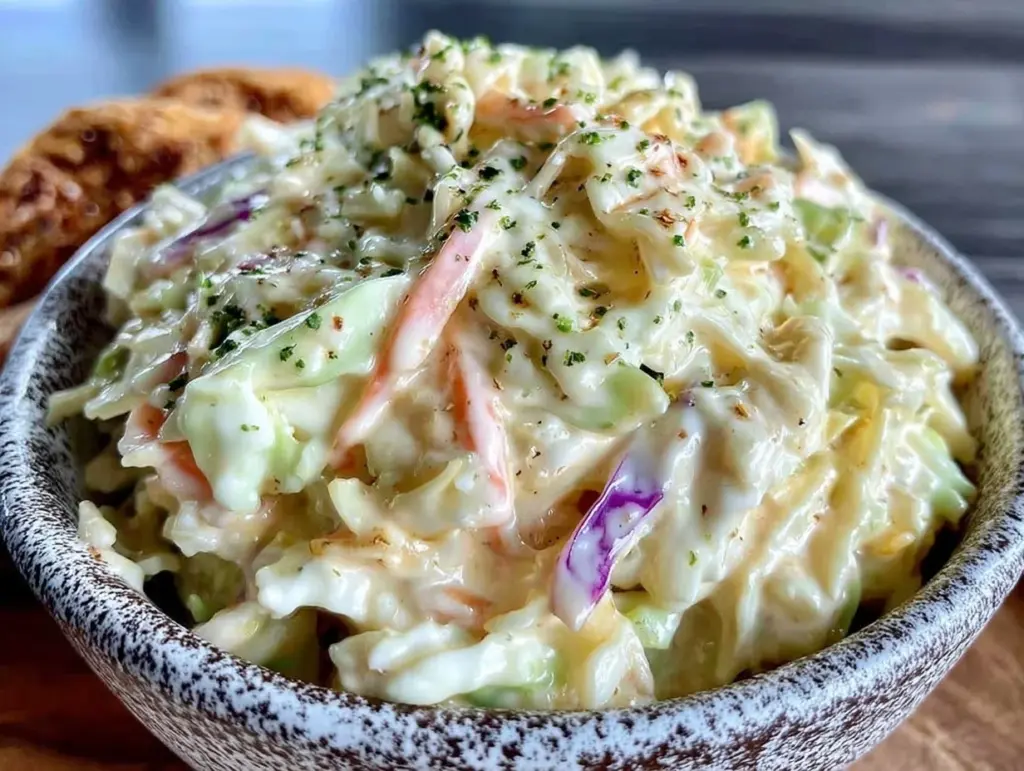 fresh classic coleslaw - featured image