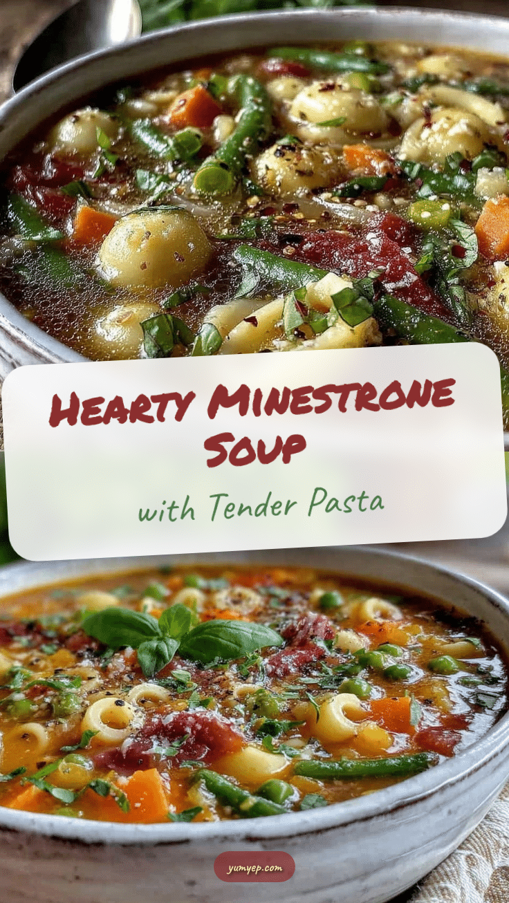 hearty minestrone soup recipe