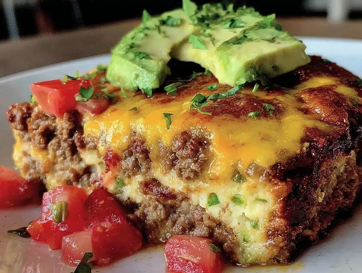 keto taco casserole preparation steps