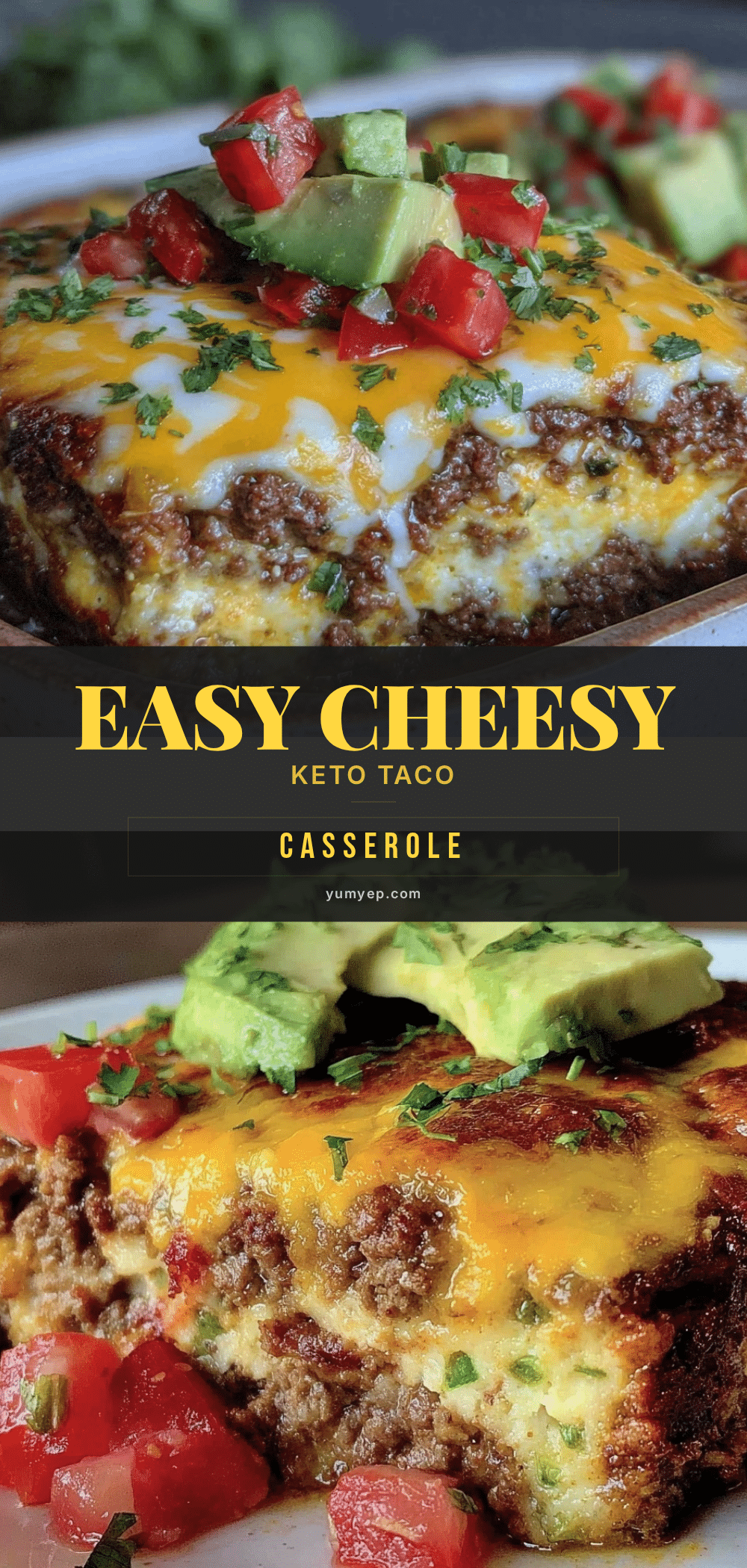 keto taco casserole recipe