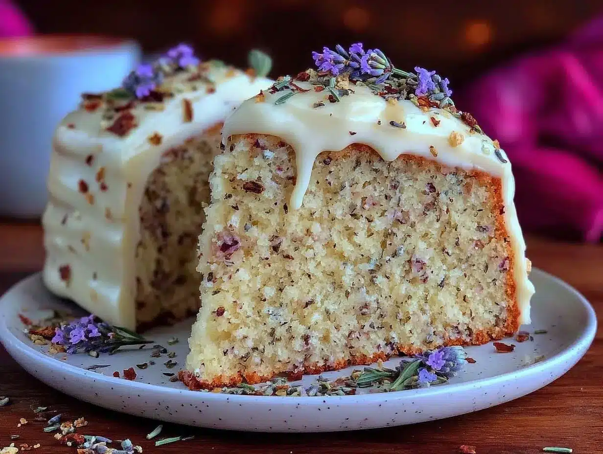 lavender earl grey tea cake preparation steps