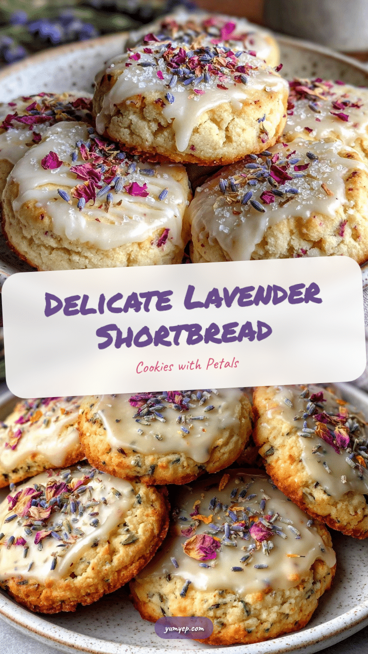 lavender shortbread cookies recipe