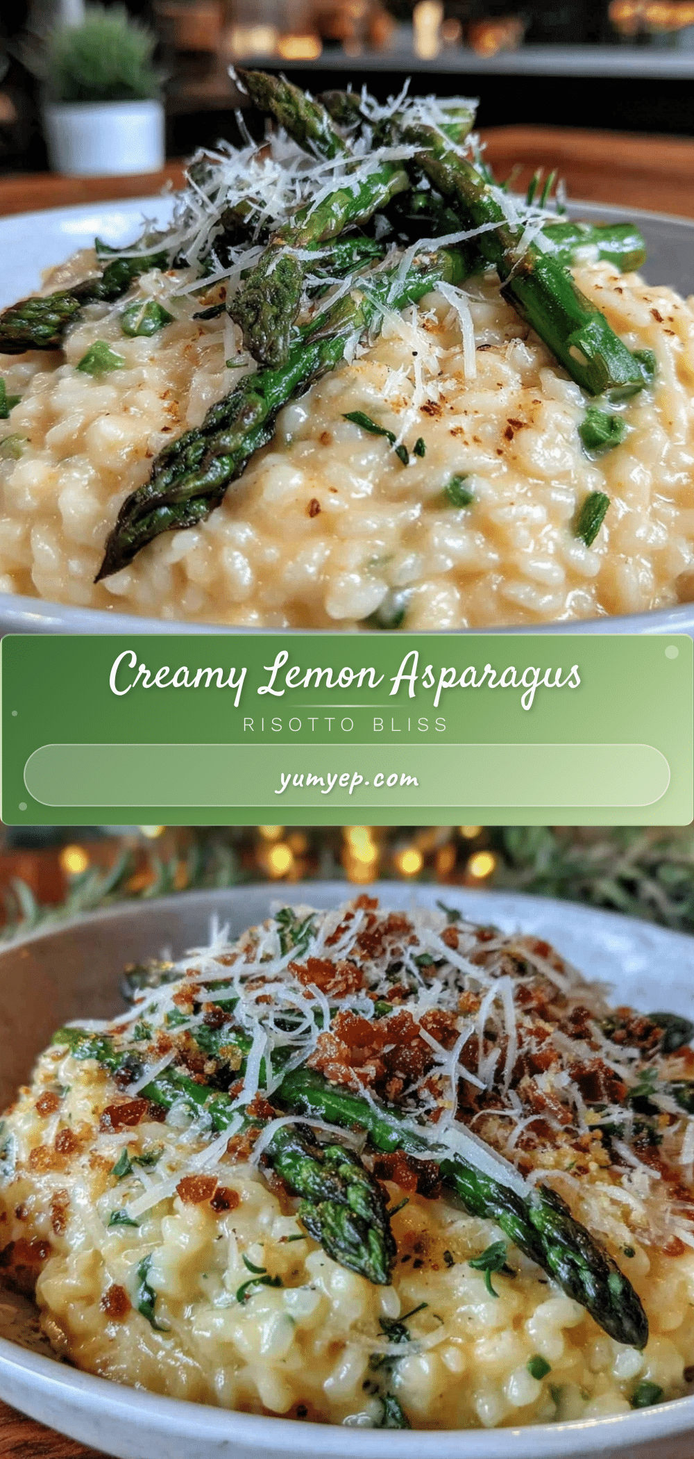 lemon asparagus risotto recipe