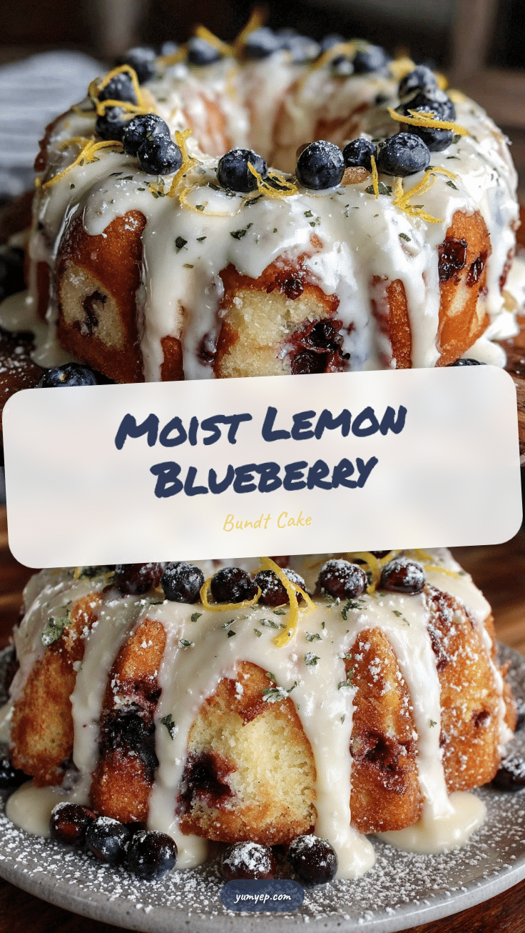 lemon blueberry bundt cake recipe