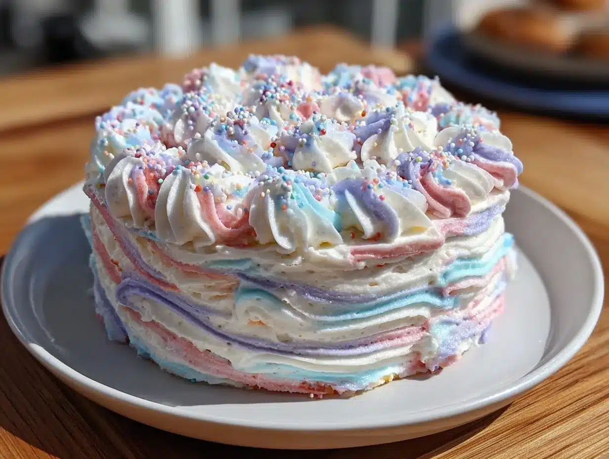 Libra birthday cake recipe preparation steps