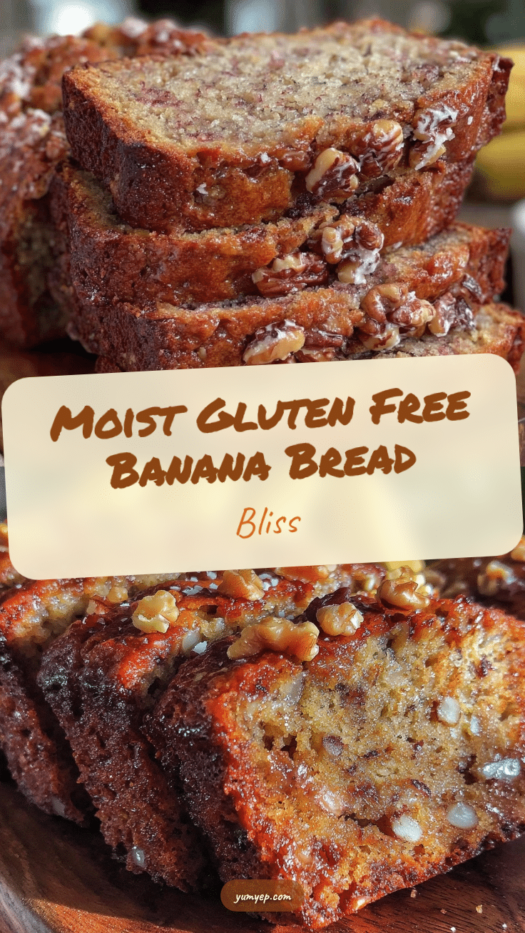 moist gluten free banana bread recipe