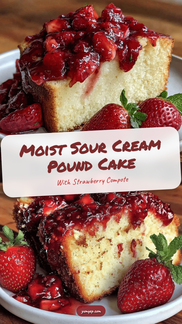 moist sour cream pound cake recipe