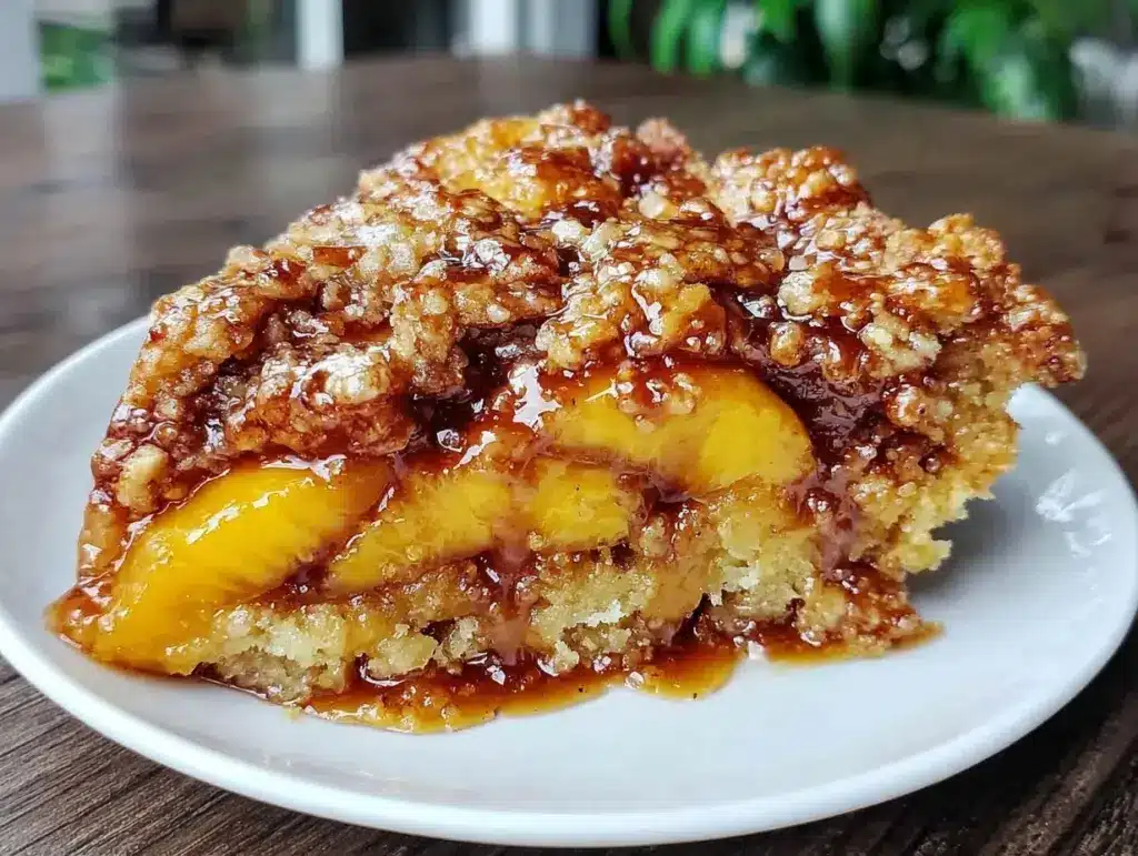peach cobbler recipe - featured image