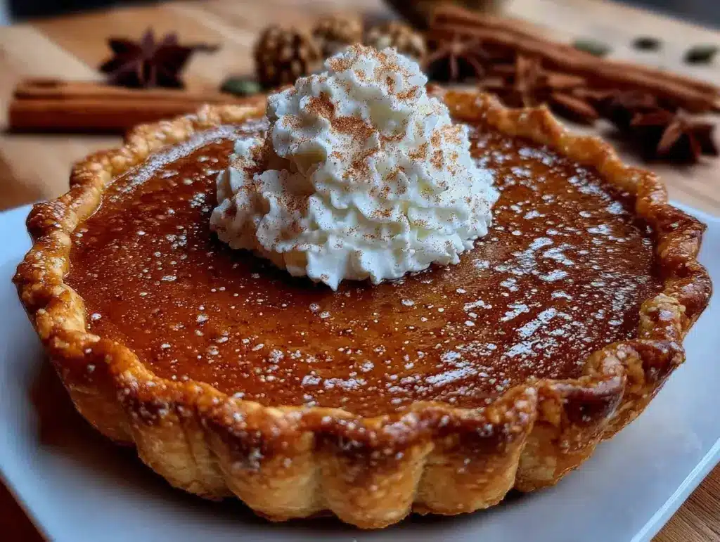 perfect pumpkin pie from scratch - featured image