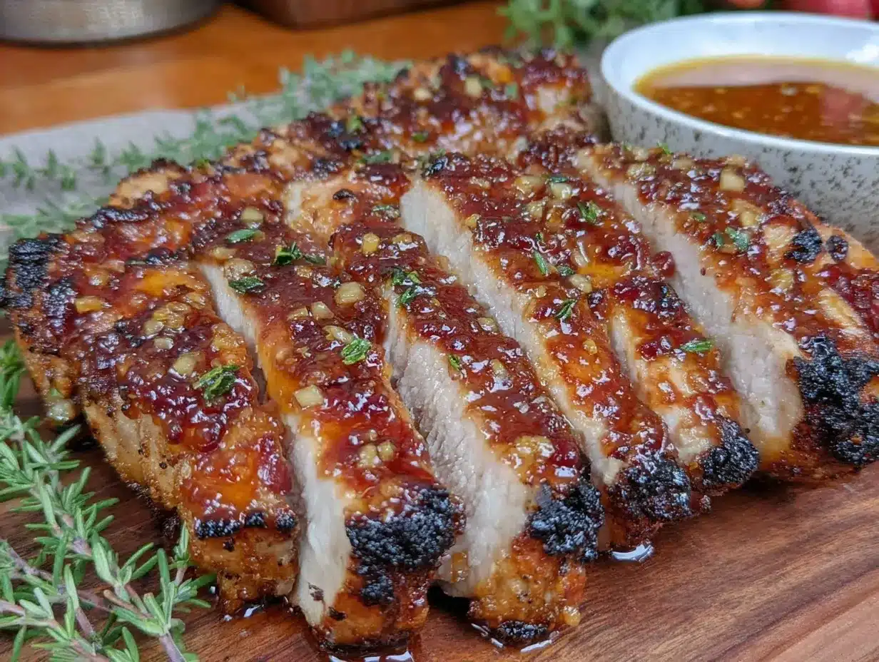 savory honey garlic pork tenderloin preparation steps
