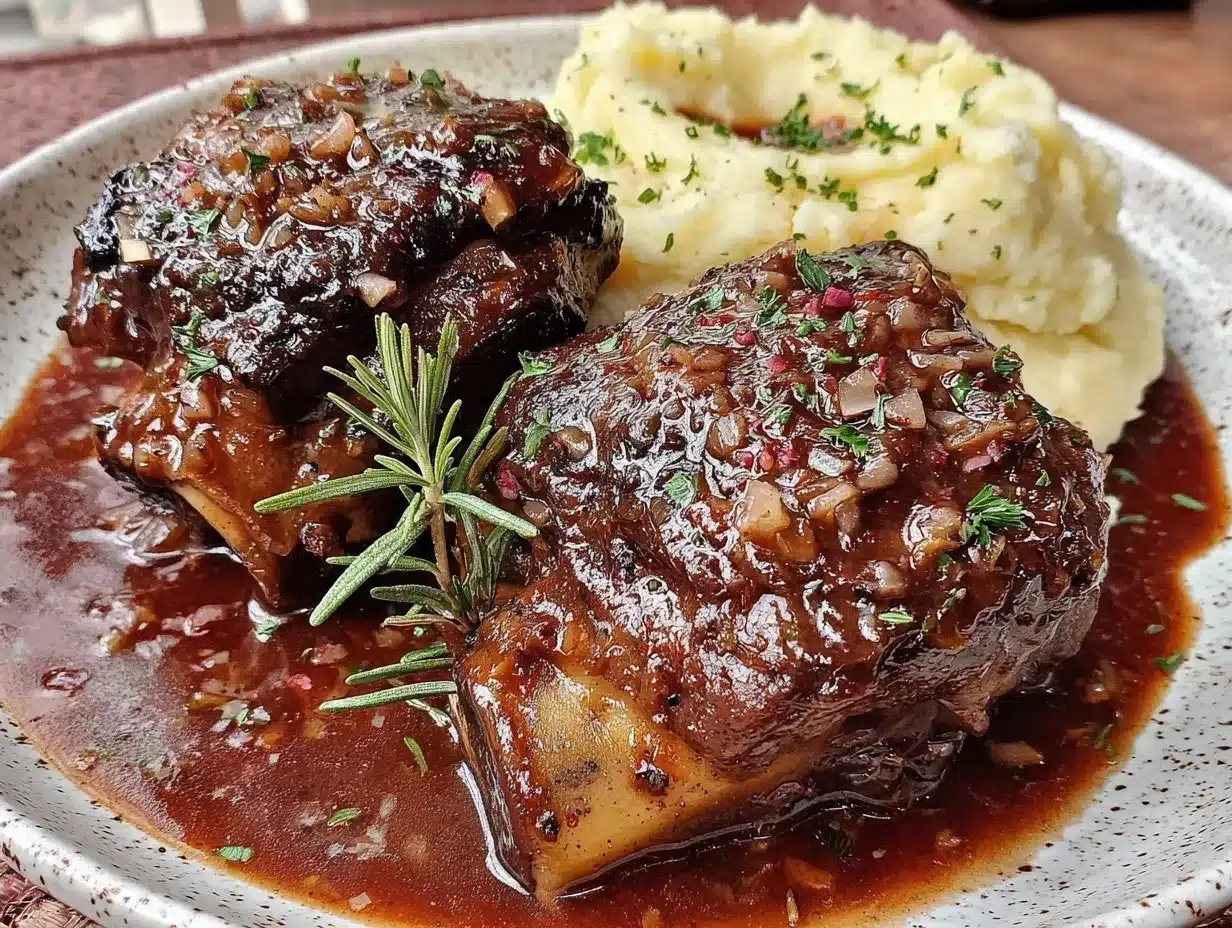 slow braised lamb shanks preparation steps