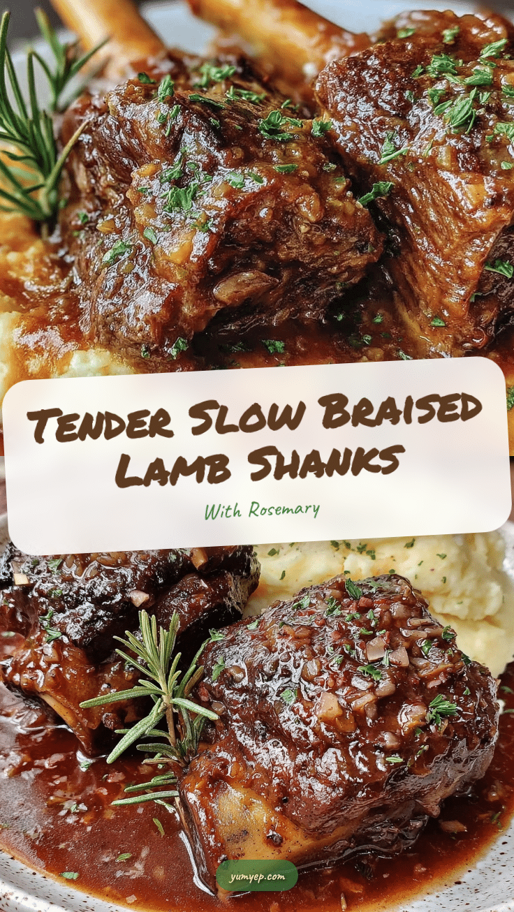 slow braised lamb shanks recipe
