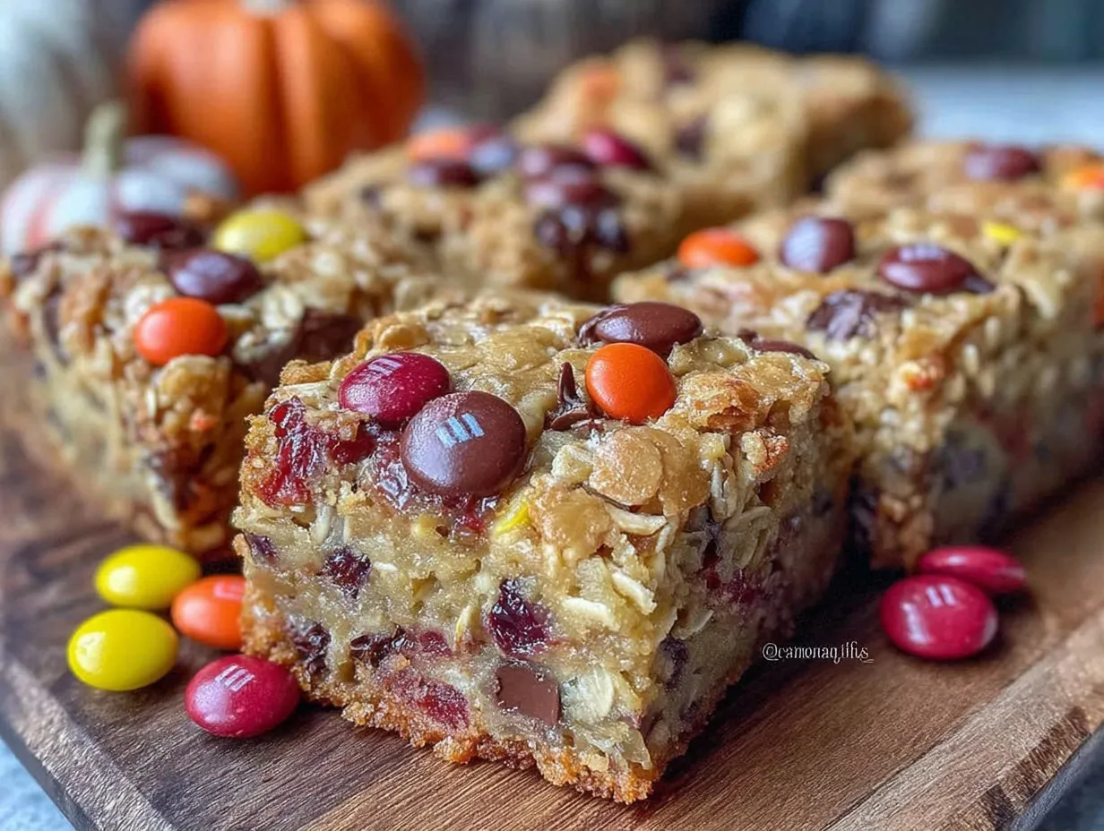 tasty monster cookie bars preparation steps