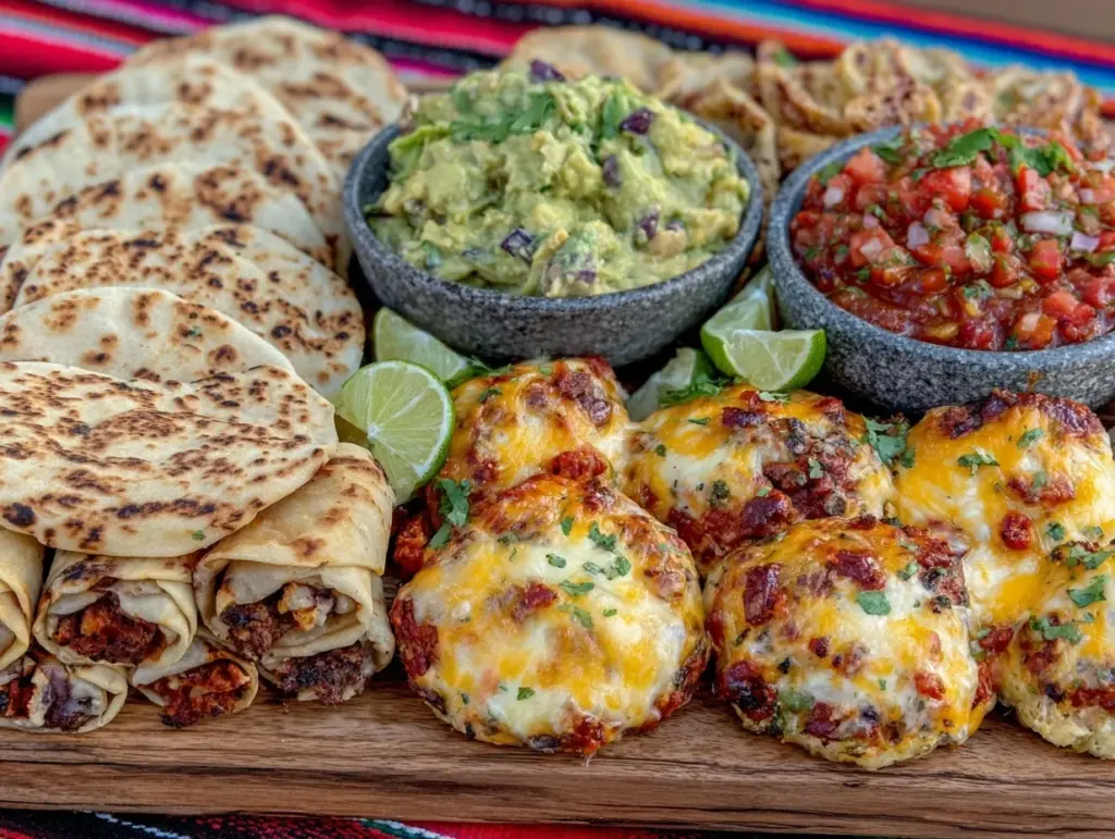 antojitos table spread - featured image