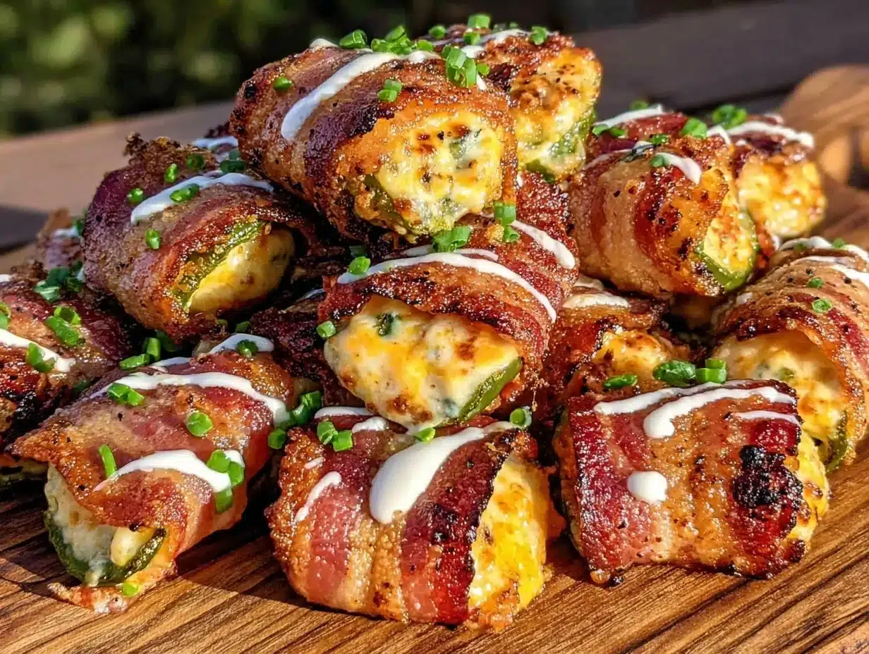 bacon-wrapped jalapeño poppers preparation steps
