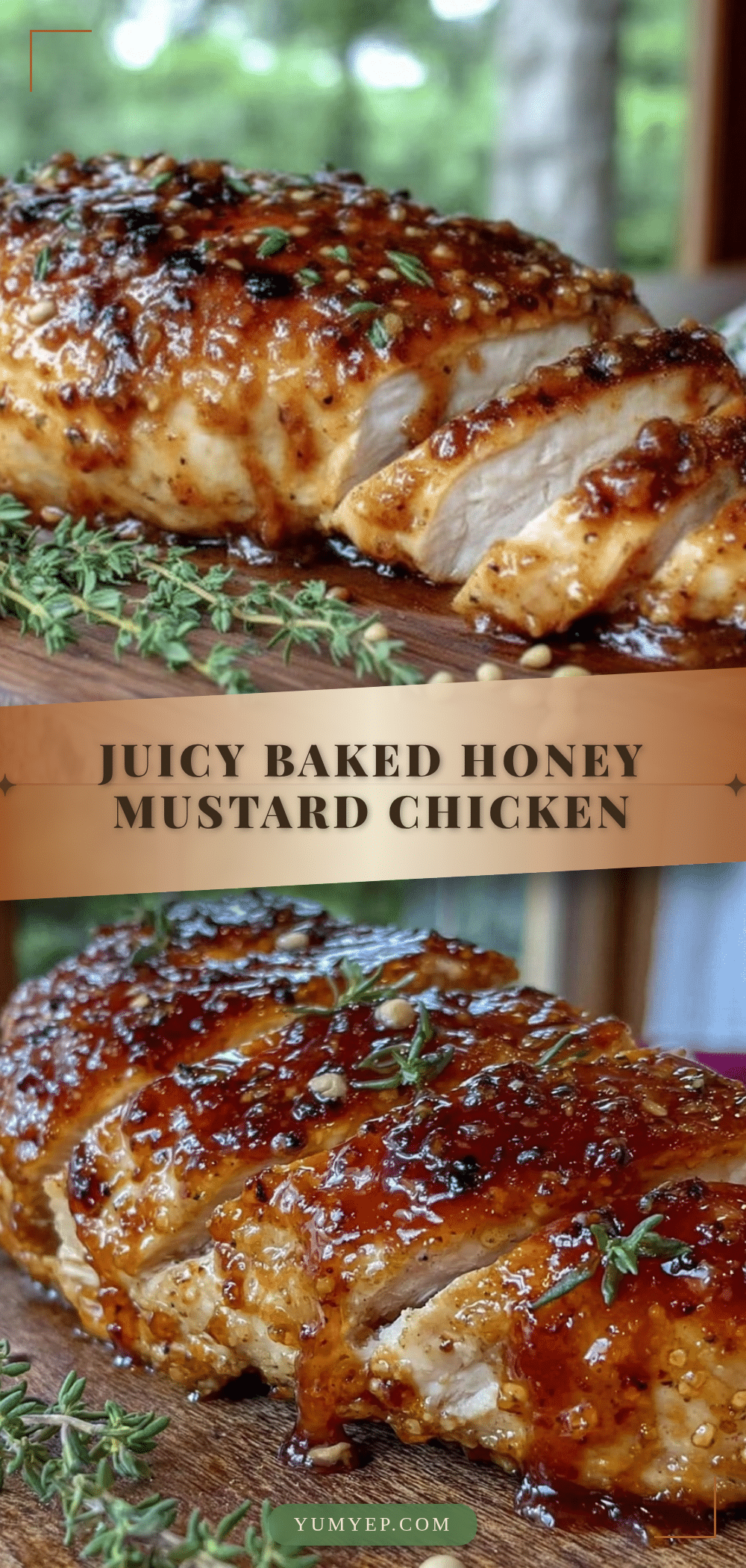 baked honey mustard chicken breast recipe