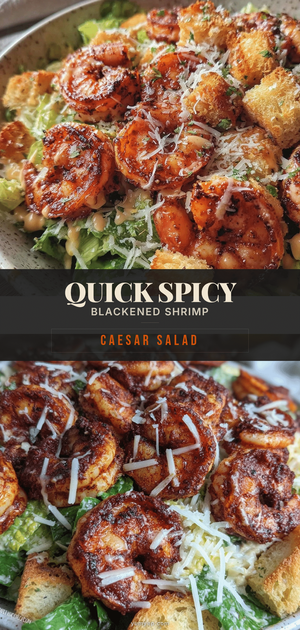 blackened shrimp caesar salad recipe