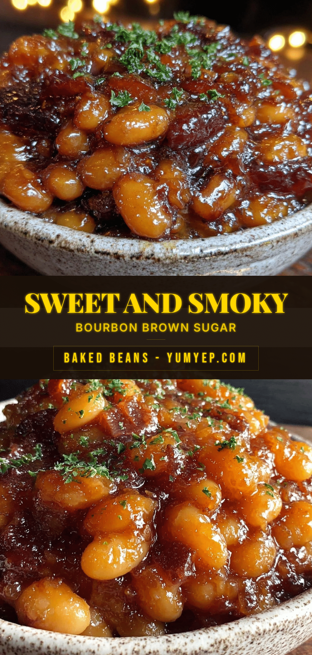 bourbon brown sugar baked beans recipe