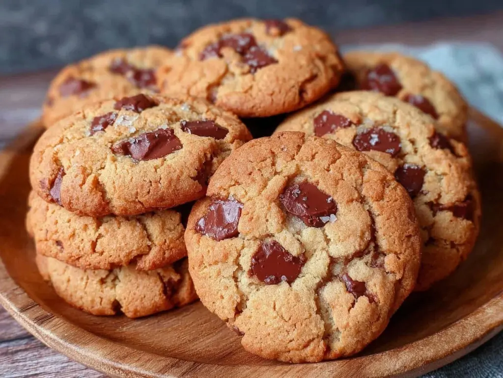 brown butter chocolate chip cookies - featured image