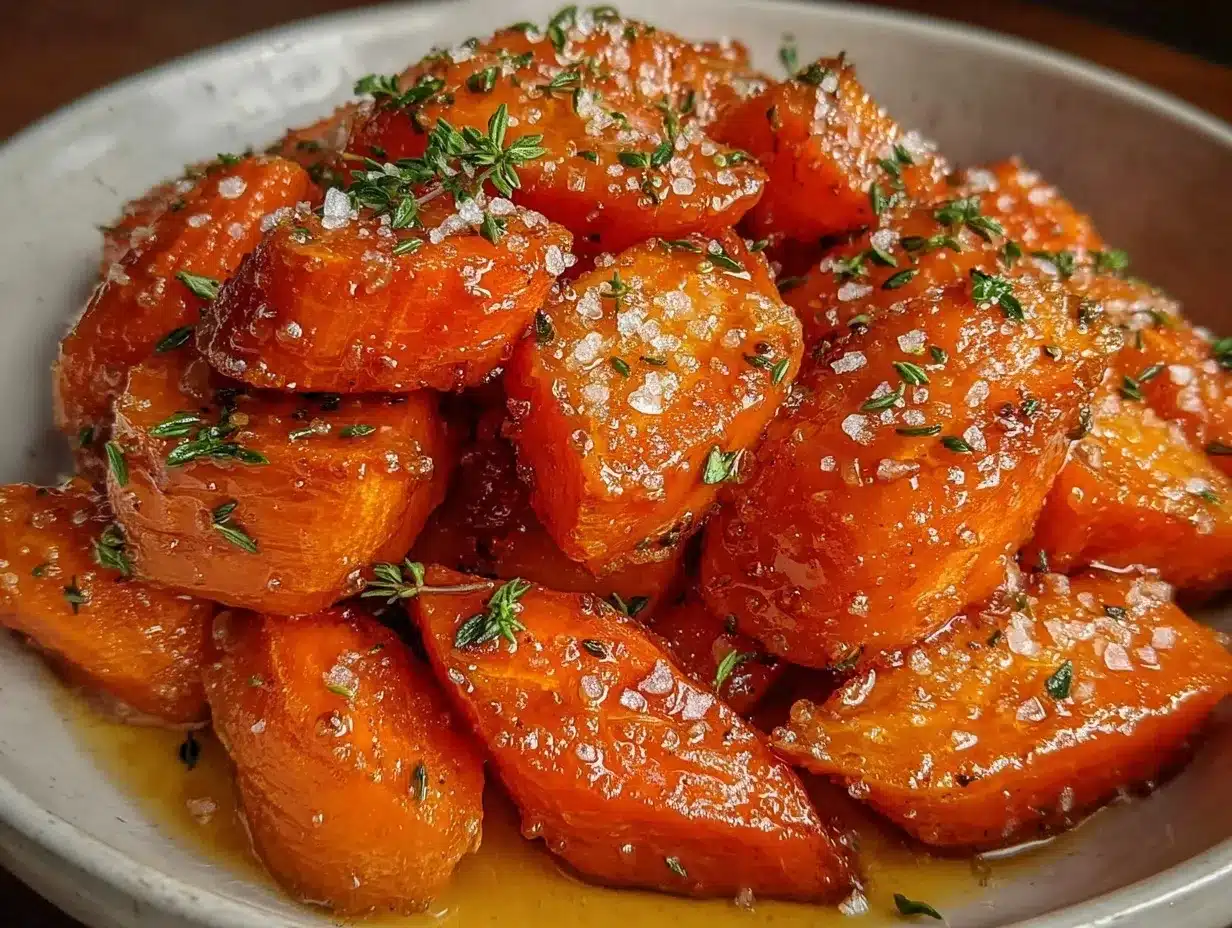 brown butter honey glazed carrots preparation steps