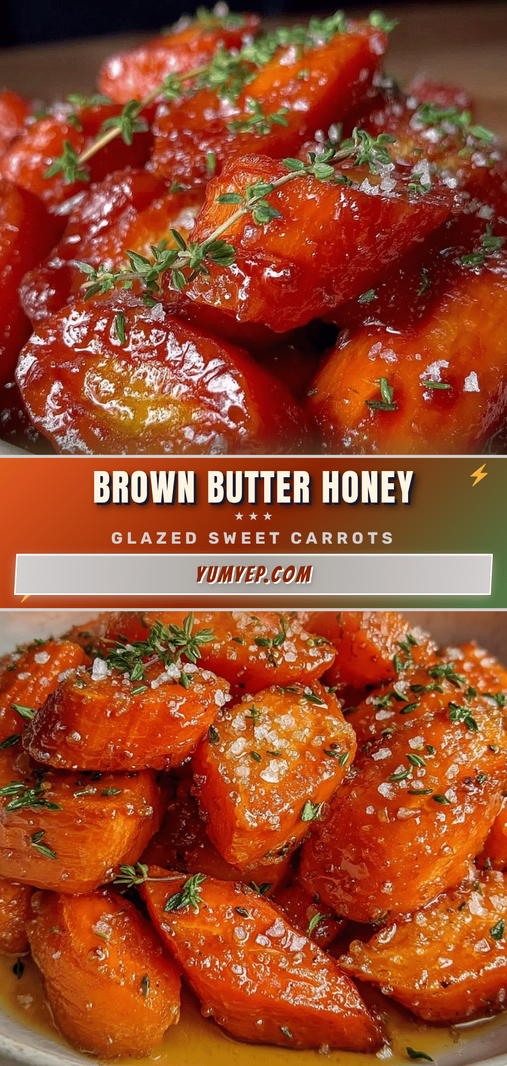 brown butter honey glazed carrots recipe