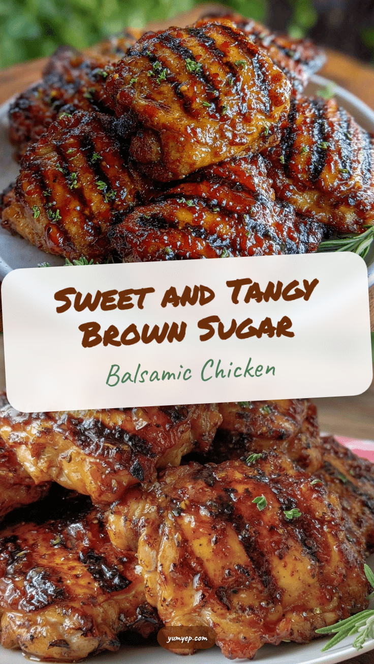 brown sugar balsamic grilled chicken thighs recipe