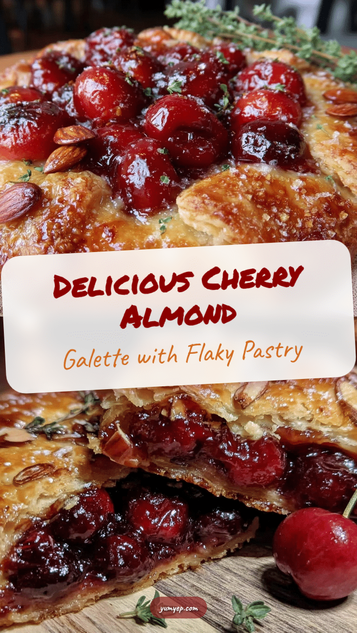 cherry almond galette recipe