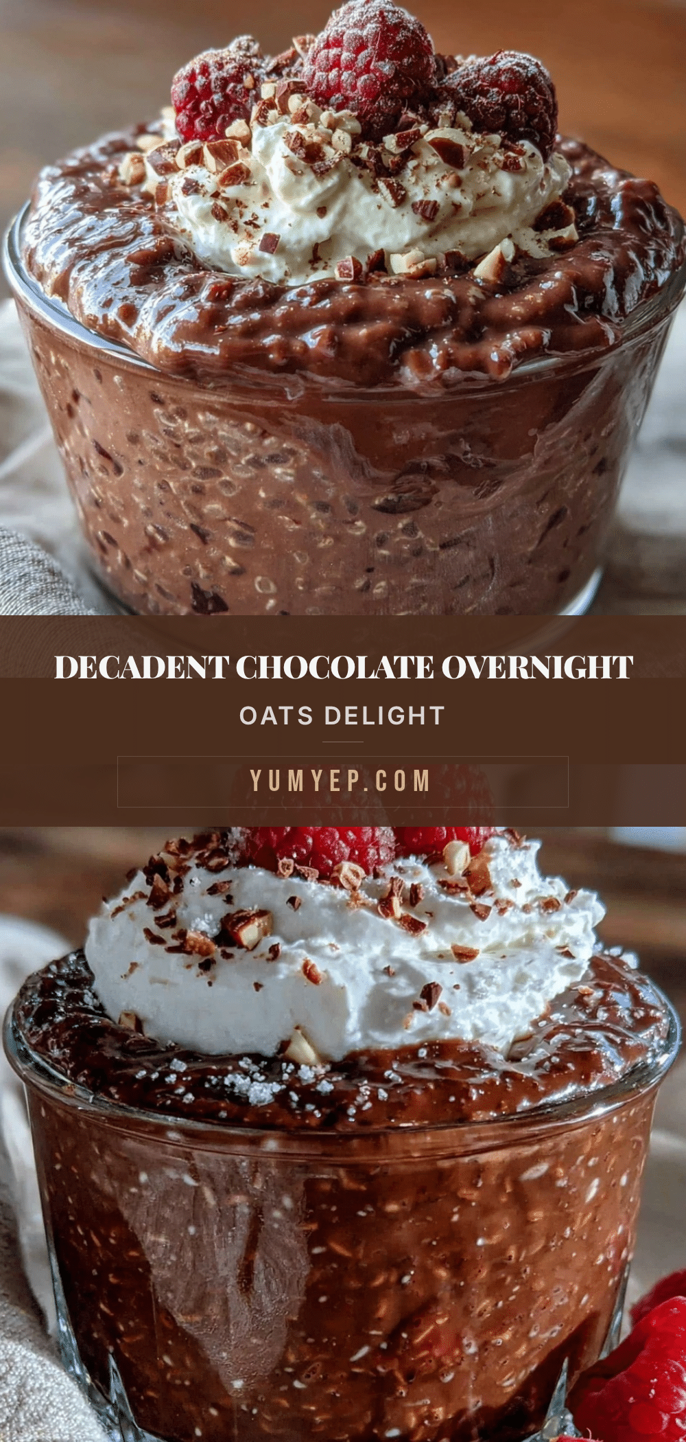 creamy chocolate overnight oats recipe