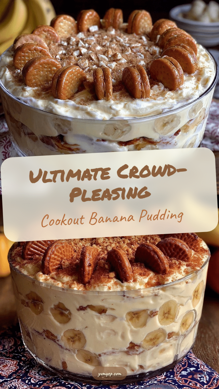 creamy cookout banana pudding recipe