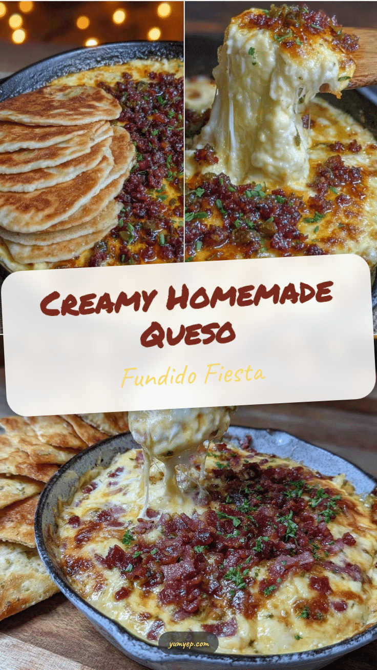 creamy homemade queso fundido recipe