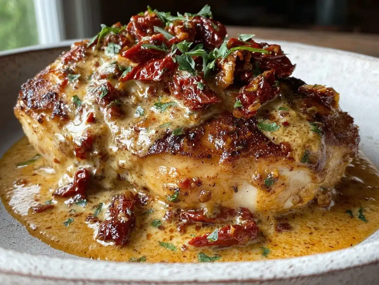 creamy marry me chicken preparation steps