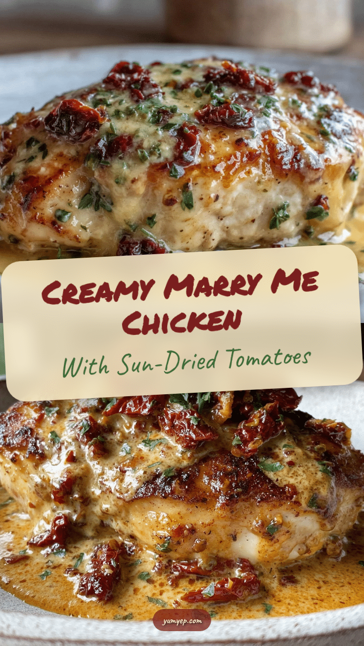 creamy marry me chicken recipe