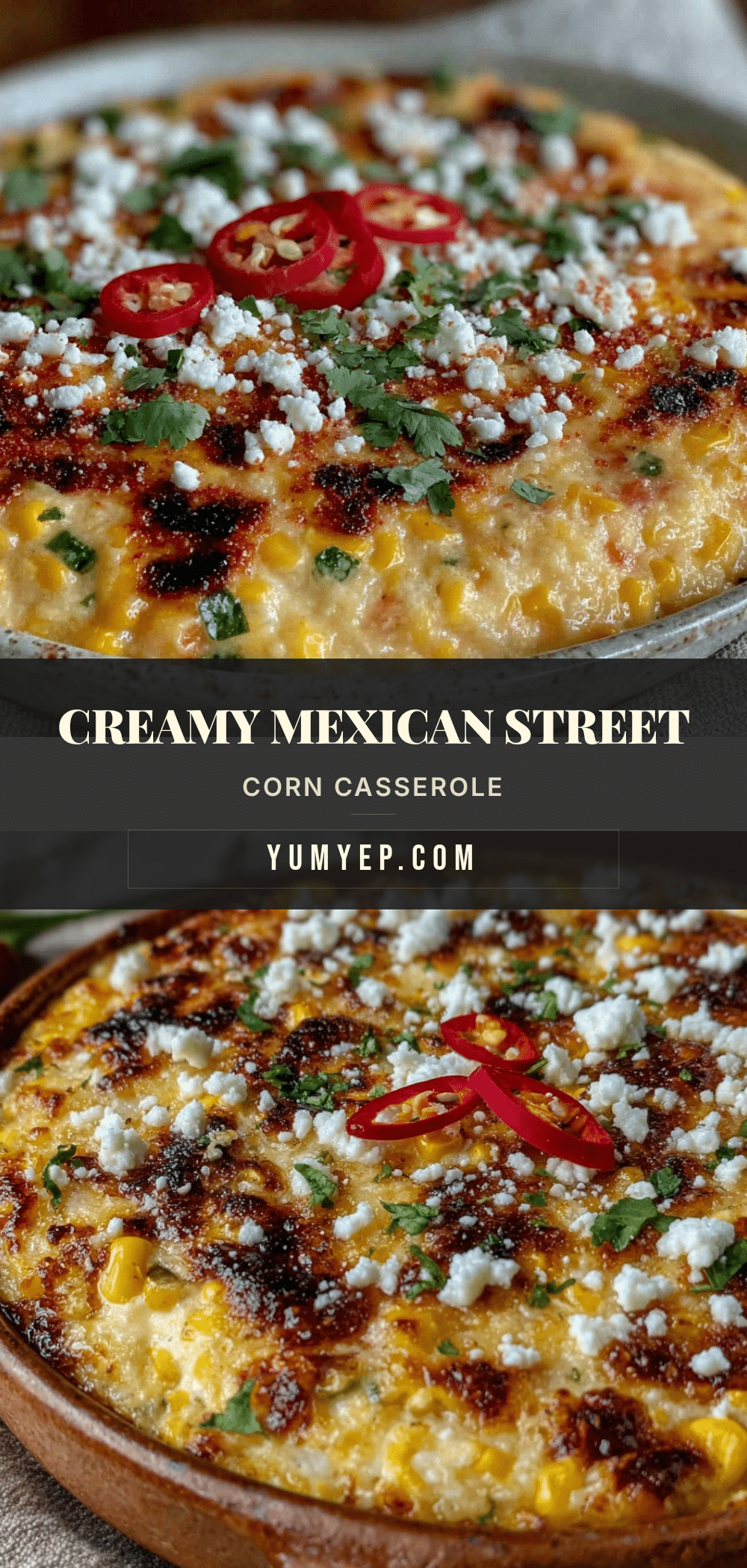 creamy mexican street corn casserole recipe