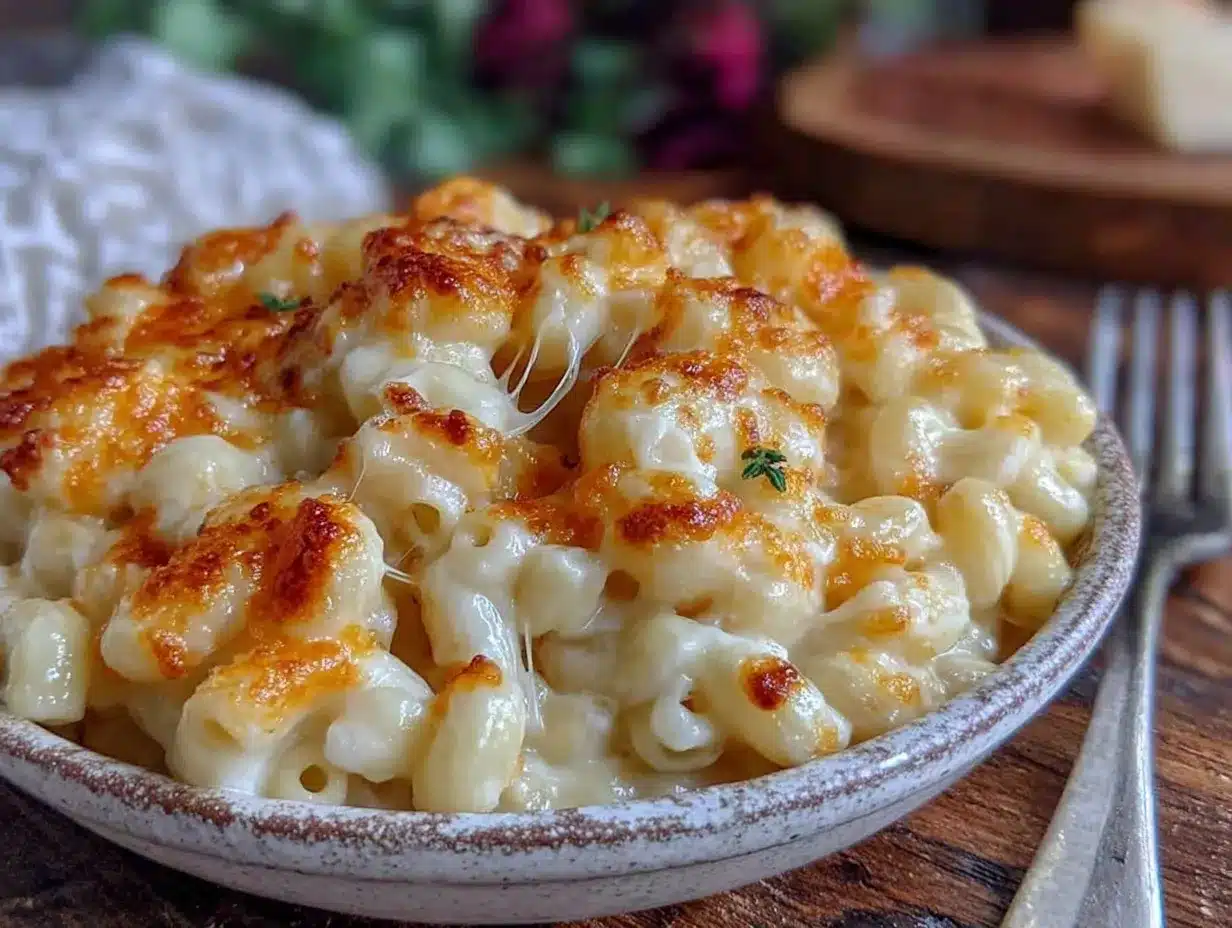 creamy stovetop mac and cheese preparation steps