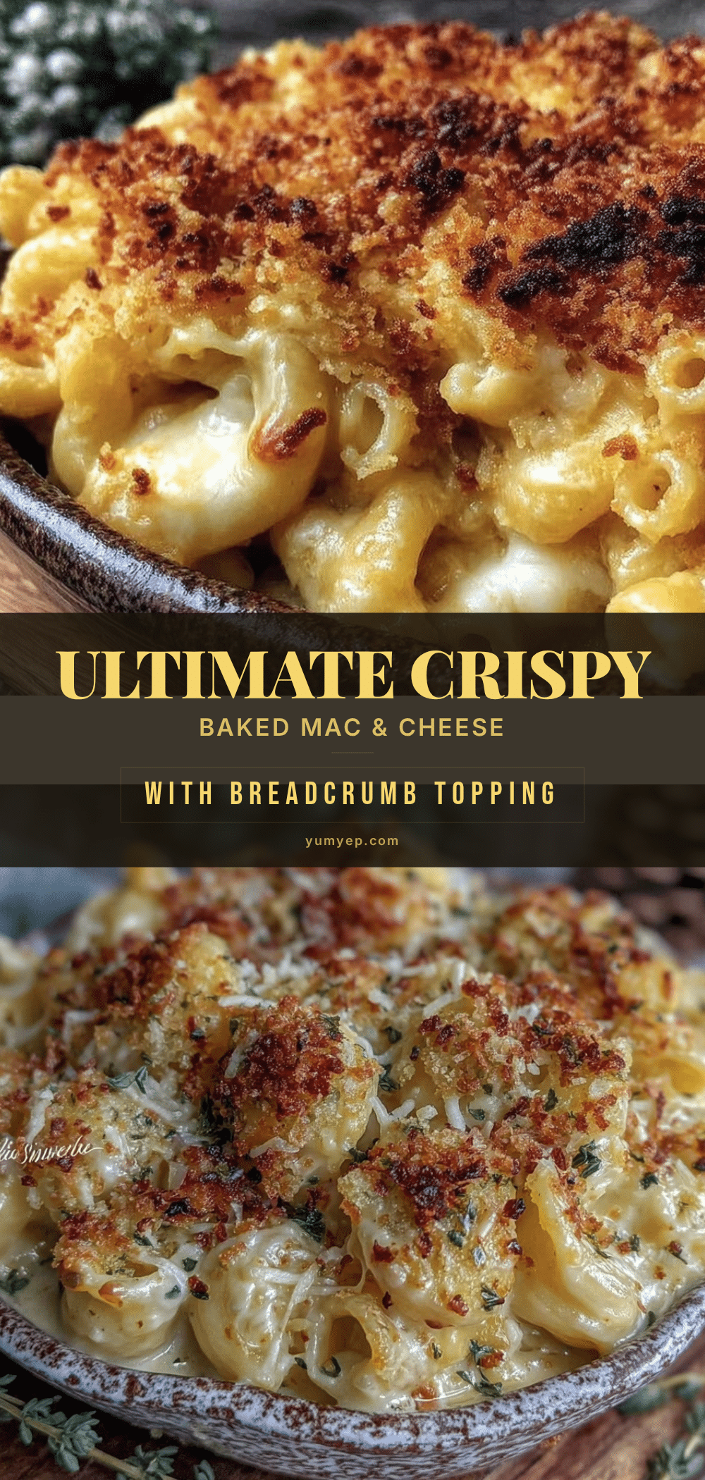 crispy baked mac and cheese recipe