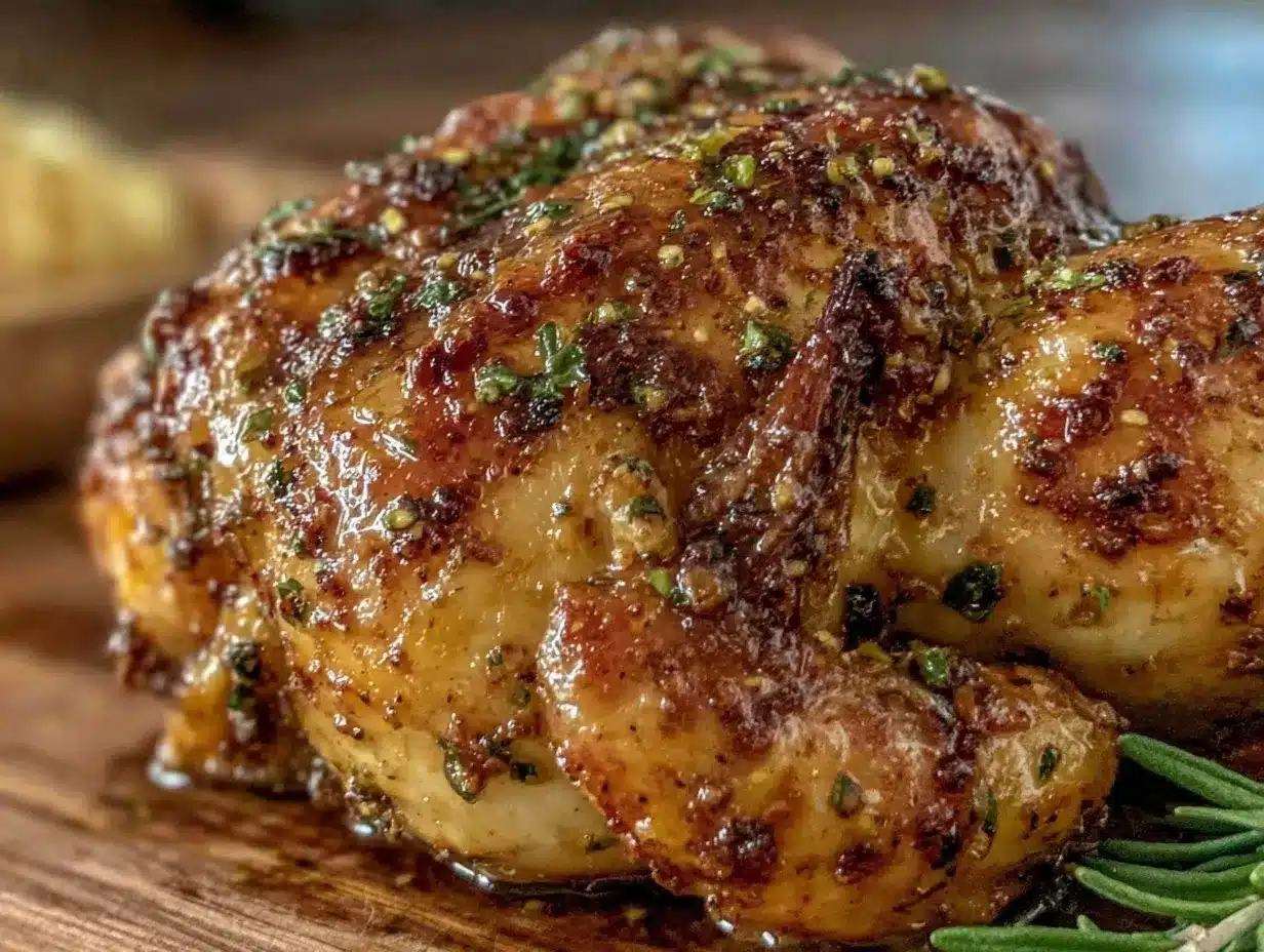 crispy beer can chicken preparation steps