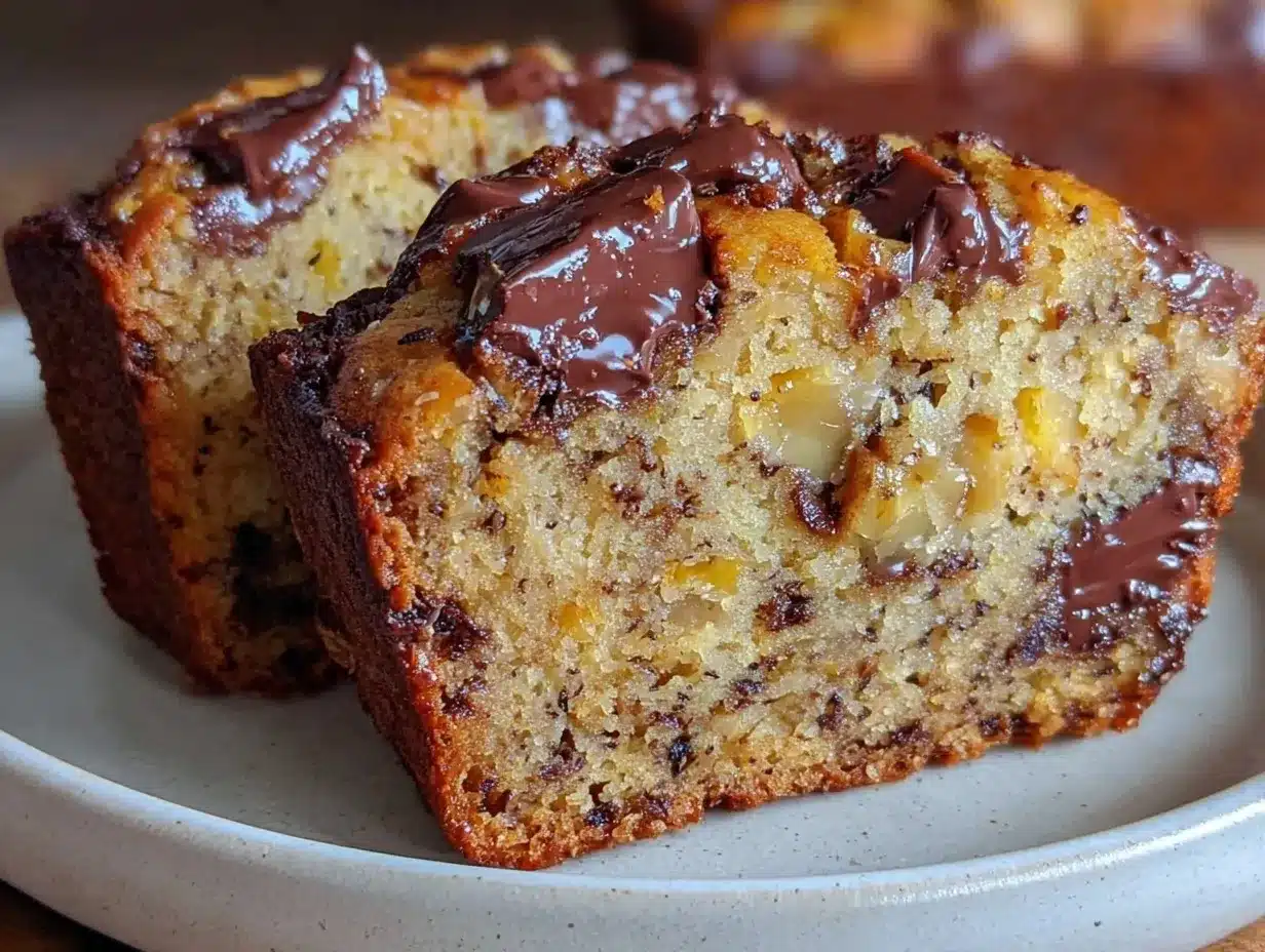 crispy brown butter banana bread preparation steps