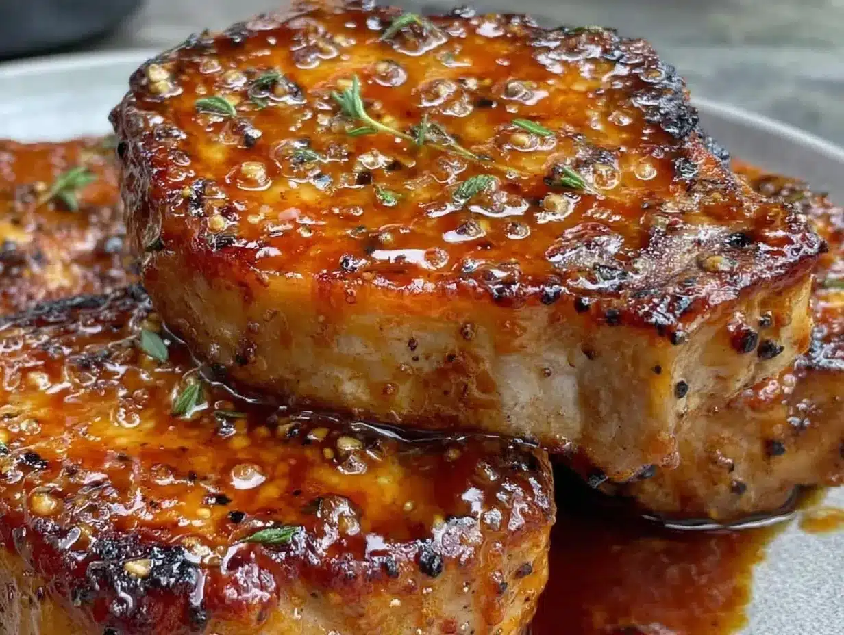 crispy honey mustard air fryer pork chops preparation steps