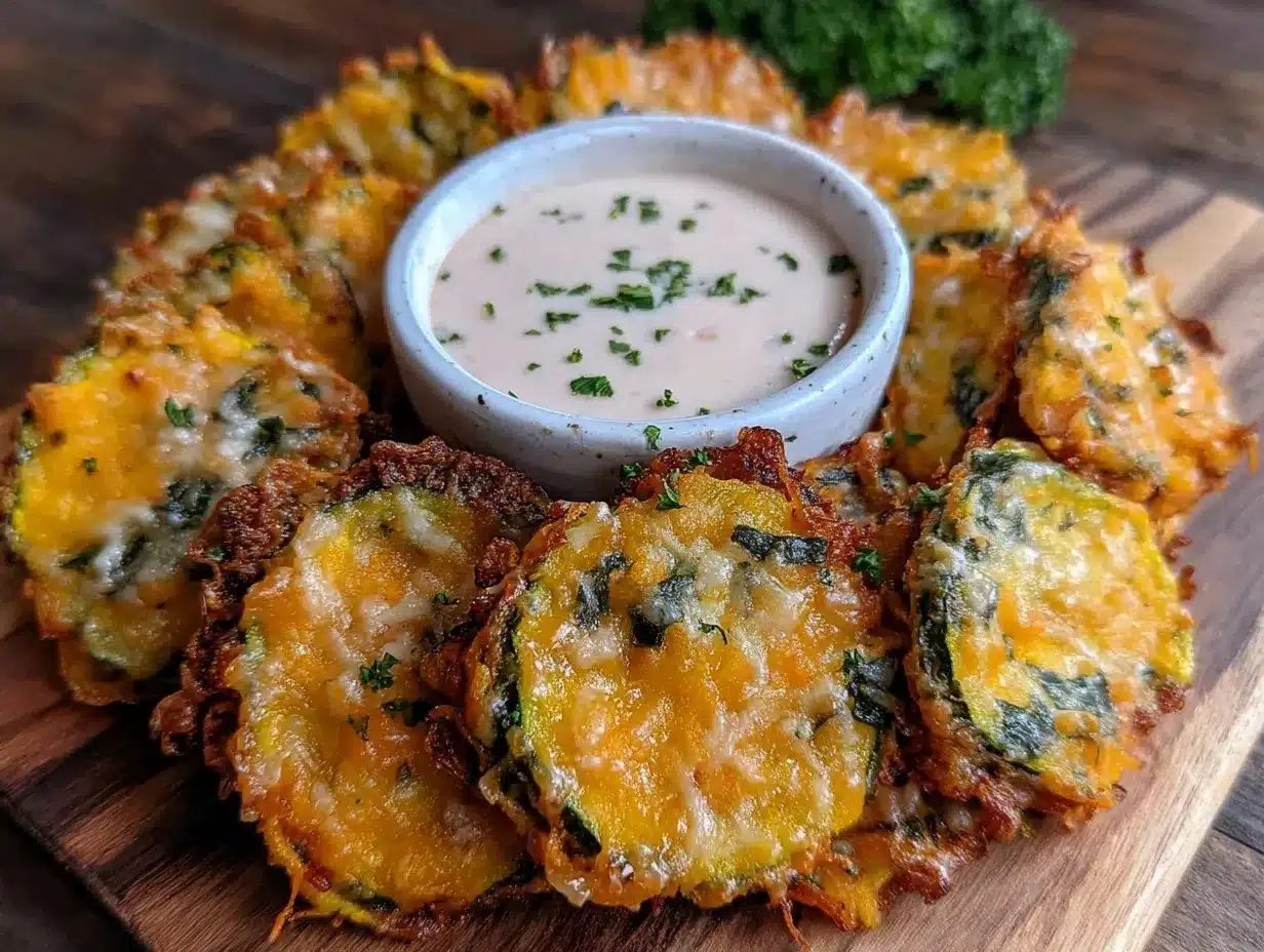 crispy parmesan zucchini chips preparation steps