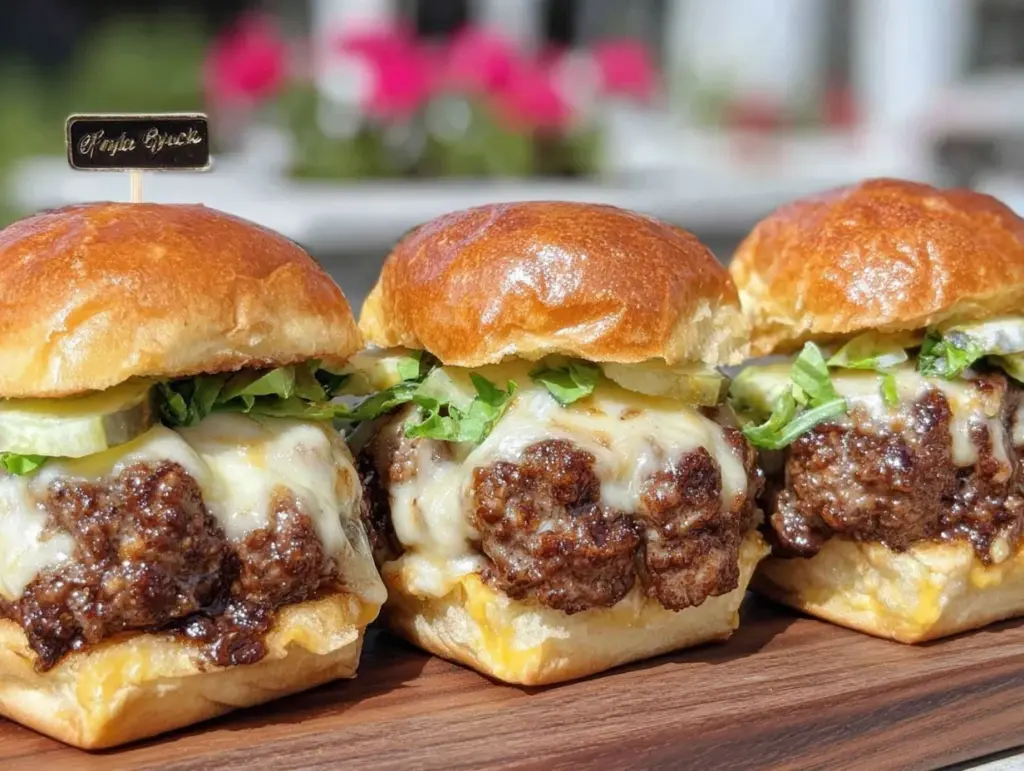 crispy smashburger sliders - featured image