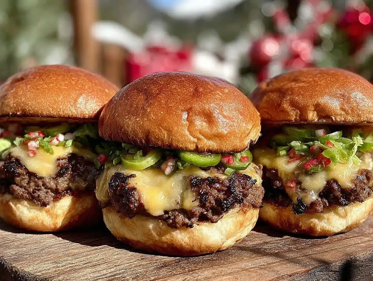 crispy smashburger sliders preparation steps