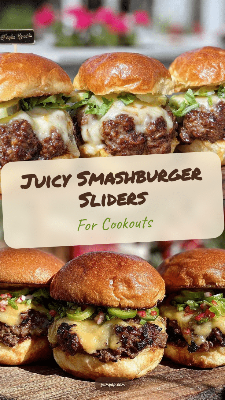 crispy smashburger sliders recipe