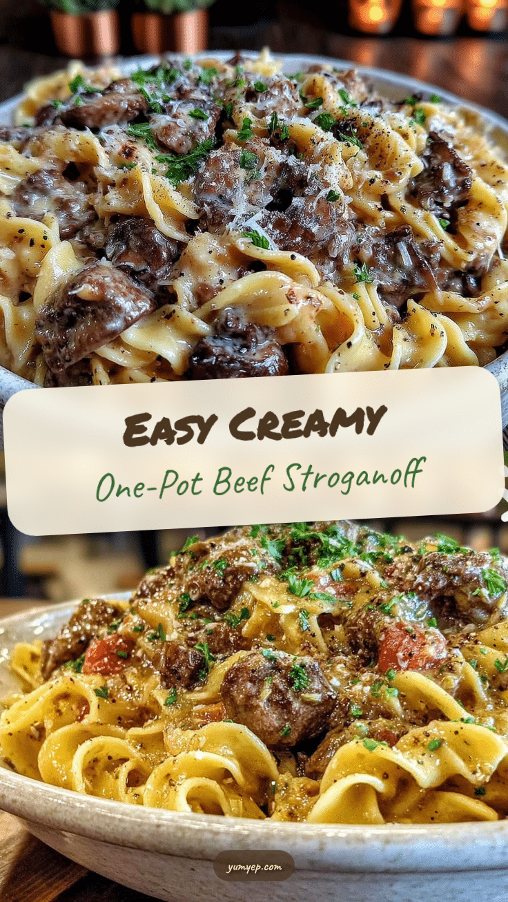 easy creamy ground beef stroganoff recipe